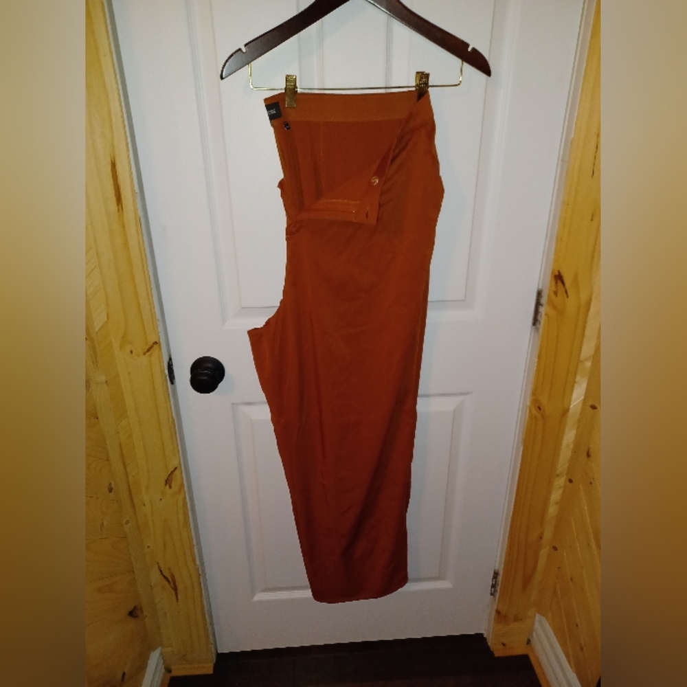11 Honore Burnt Orange Trousers